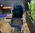 Vintage Silver Cross Baby Carriage Stroller Vtg England 