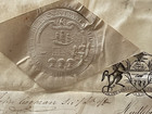 Early American Pennsylvania Land Deed Sharp Hall 1811 