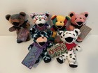Liquid Blue Grateful Dead Bear Plush Lot Of 6  St  Stephen  Dupree  Peggy O
