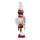 Kurt Adler Hollywood Nutcracker  Candy Soldier  13 5in