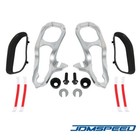 Chrome Heavy Duty Front Tow Hooks With Hardware For 2019 2020 2021 Ram 1500 Dt