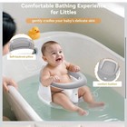 Baby Bath Seat For Babies 6 Months   Up - 360   Protection Seats Grey 