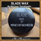 Blade Wax By Mccoun Tomahawks   Bees Wax Mix Food Grade Formula 2 Oz Tin  