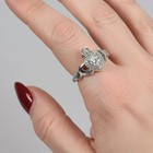 Claddagh Promise Ring Irish Ireland Engagement Ladies Celtic Ring 925