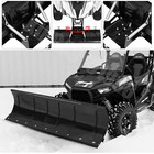 For Polaris Sportsman 335 400 450 500 Blade Atv Utv 45  Snow Plow Kit Universal