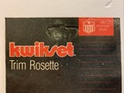 Kwikset Decorative Trim Rosettes  Brass Escutcheon No 288- Us 3 New In Package