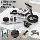 2500w High-temp Steam Cleaner  Handheld Steamer Kit For Extra Large  White