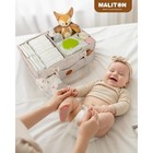 Diaper Caddy Organizer For Changing Table  Nursery Storage Bin Basket With