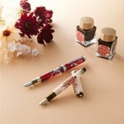 Sailor Pro Gear Slim Ancora Limited Antique Bouquet Fountain Pen Mf 14k New