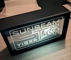 Sunbeam Tiger Logo Mirrored Led Lighted Sign With Remote 