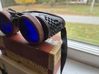 Vintage Goggles Coverglas Welders Steampunk Read Description See Photo s