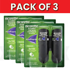 3x Nicorette Quickmist Duo  2 X 150 Sprays Free Shipping