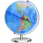 12  Educational Spinning World Globe - Interactive Earth Map For Kids   Adults 