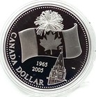 2005 Canada  1 One Dollar Silver Maple proof With Coa