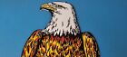 Vintage Case Tractors Sign - Bald Eagle Porcelain Service Station Store Gas Sign
