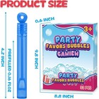 Goodie Bags Stuffers For Kids Party  32 Pack Mini Neon Bubble Wands For Party Fa