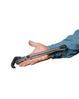 Pipe Vise 13 Inch Amigo Slim L Flex 1 2 To 1 Inch Flexible Head Pipe Wrench