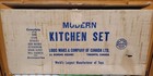 Marx Pretty Maid Tin Litho Kitchen 1950   s With Original Box Beautiful Cond 25 