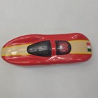 Vintage Schylling Tin Toy Litho Race Car  17 Friction Action Sparking Italy Flag