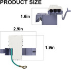 8318084 Washer Lid Switch Replacement Part Compatible With Whirl-pool   