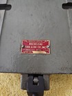 Vintage Rocheleau Tool die Co  W-2 Fixture Base Cast Iron With Cam Lever