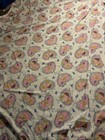 Vtg Disney Princess Cinderella 90 s Rare Twin Fitted Sheet Only Charming Hearts
