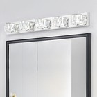 Vanity Light 35  5 Lights Modern Led Bathroom Mirror Crystal Wall Lamp Fixture