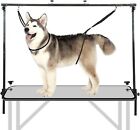 Stainless Steel Pet Grooming Arm With Clamp Adjustable Folding For Dog Cat