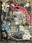 14 Pound Lot Vintage Now Costume Jewelry Craft Harvest Repair Repurpose Junk