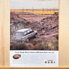 1996 Range Rover 4 0 Se 4wd Suv Oil Field Vintage Print Ad Auto Advert Art