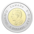 2026 Canada  2 Royal Canadian Legion 100th Anniversary Colorized Toonie Unc         