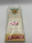 Vintage- 1950s Nos Fruit Of The Loom Ladies Cream Nylon Stretch Socks Size 8  -11