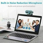 Webcam Full Hd 1080p Usb Web Camera Built-in Microphone Pc Mac Computer Laptop