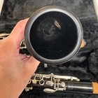 1980s Vintage Clarinet Woodwind Instrument With Case Musical Instrument Untested