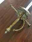 French 18th Century Sword  Engraved With Seashell Guard Extremely Rare