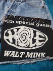 1993 Hole Shirt Patch Levis 501 Vintage Jean Shorts Grunge Courtney Love 90 s
