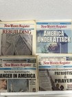 Lot Of 8 Ct   s New Haven Register Newspapers Covering 9 11 Terror Attacks