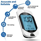 Metene Td-4116 Blood Glucose Monitor Kit  100 Glucometer Strips  No Coding   100