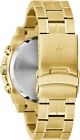 Bulova Men s Icon Precisionist Chronograph Date Gold Quartz Watch 47mm 97b218