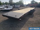 2026 Down 2 Earth Trailers 36  2 Car Hauler I Beam Wood Deck Trailer 7x36 New
