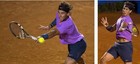 Nike Rafael Nadal 2013 Bull Tennis Shorts Blue Orange Dri-fit Rare Mens M