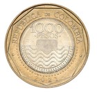 Colombia 1000 Pesos  2012-2021  Km  299  Mint
