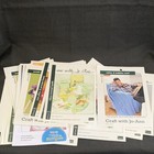 41pc Lot Vintage Crochet Pattern Booklets Sheets Annie s Attic Kitchen Decor