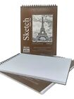3 Pk Sketch Book Paper Pad 50 Sheet 6 x8  Drawing Sketchbook Art Supply Notebook