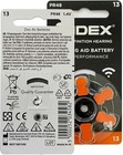 Widex Hearing Aid Battery Size 312  pr41  10 Packet 60 Batteries  Free fast Ship