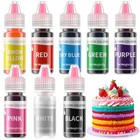 Gel Food Coloring Set - 8 Colors Concentrated Gel Based 0 21 Fl Oz  pack Of 8 