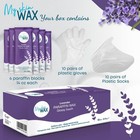 Paraffin Wax Refills Maxi Pack For Hands And Feet Bath     6 Large 14oz Blocks  5 