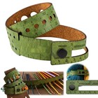 Stitch Wrap  7-in-1 Leather Measuring Tool For Knitting And Crocheting  