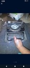 Antique Underwood Standard Portable Typewriter W  Case  1920s  Works 