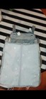 Matein Gray Stars Print Hanging Diaper Stacker Organizer For Nursery Storage